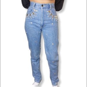 Vintage 80’s Monique Boho High Waisted jeans